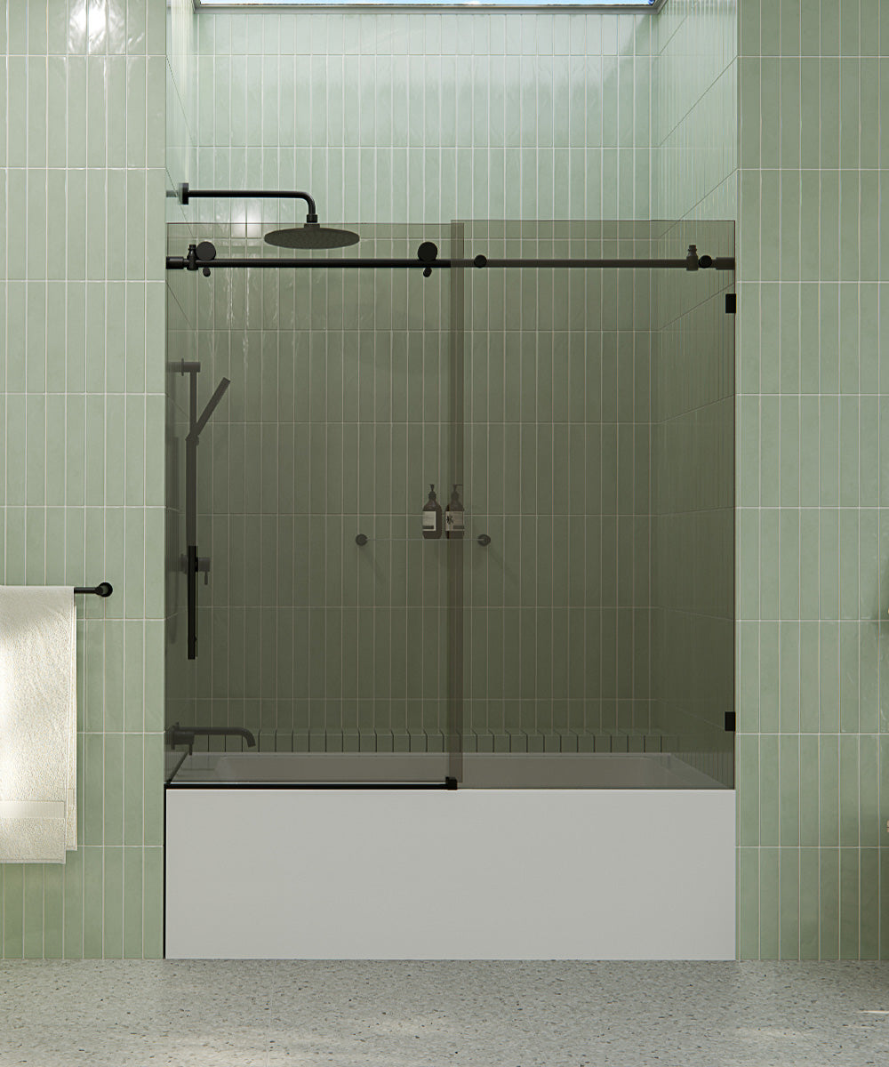 Bathtub Round Slider Gray Tint
