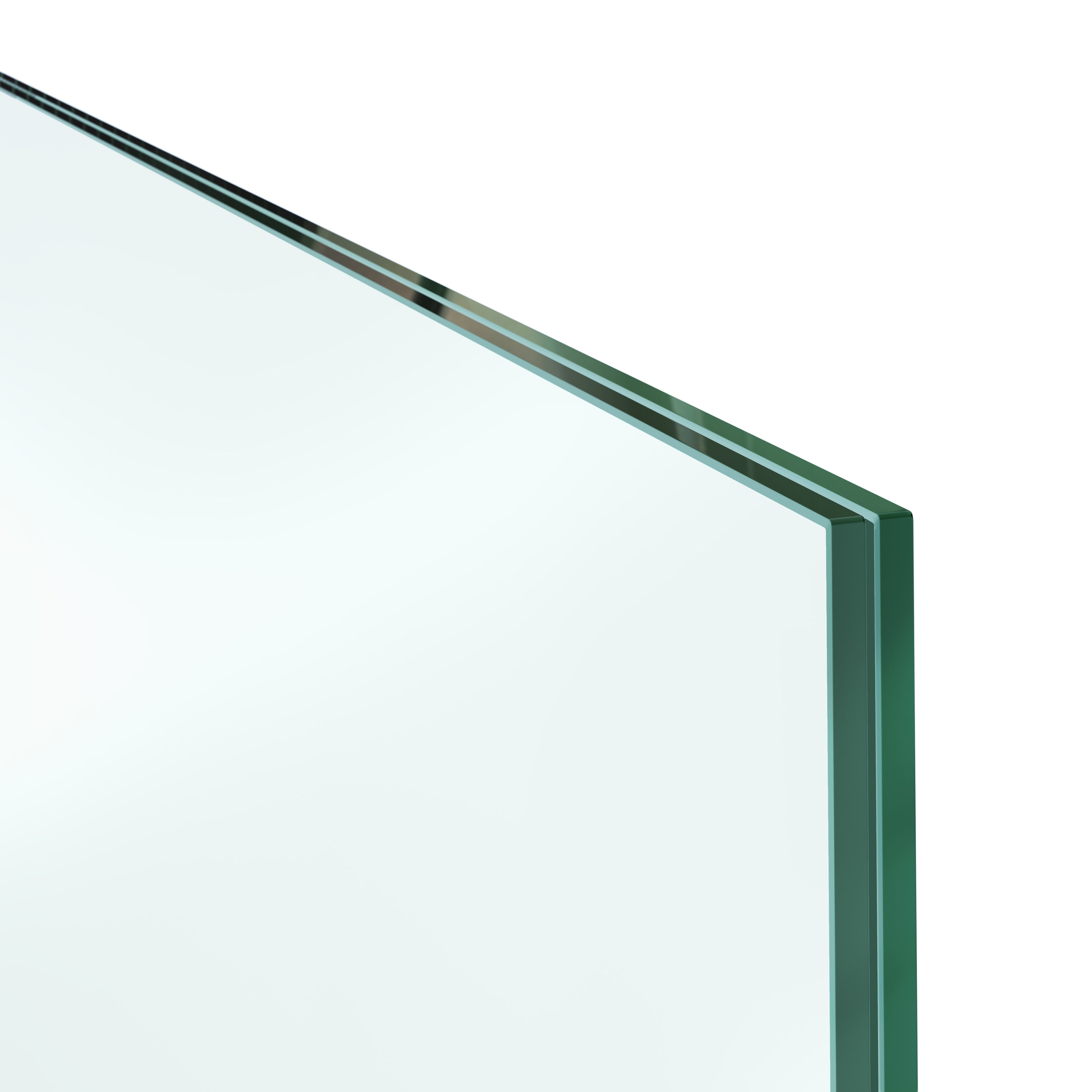 Laminated Tempered Glass Panel - 11/16" Thickness (17.46 mm)