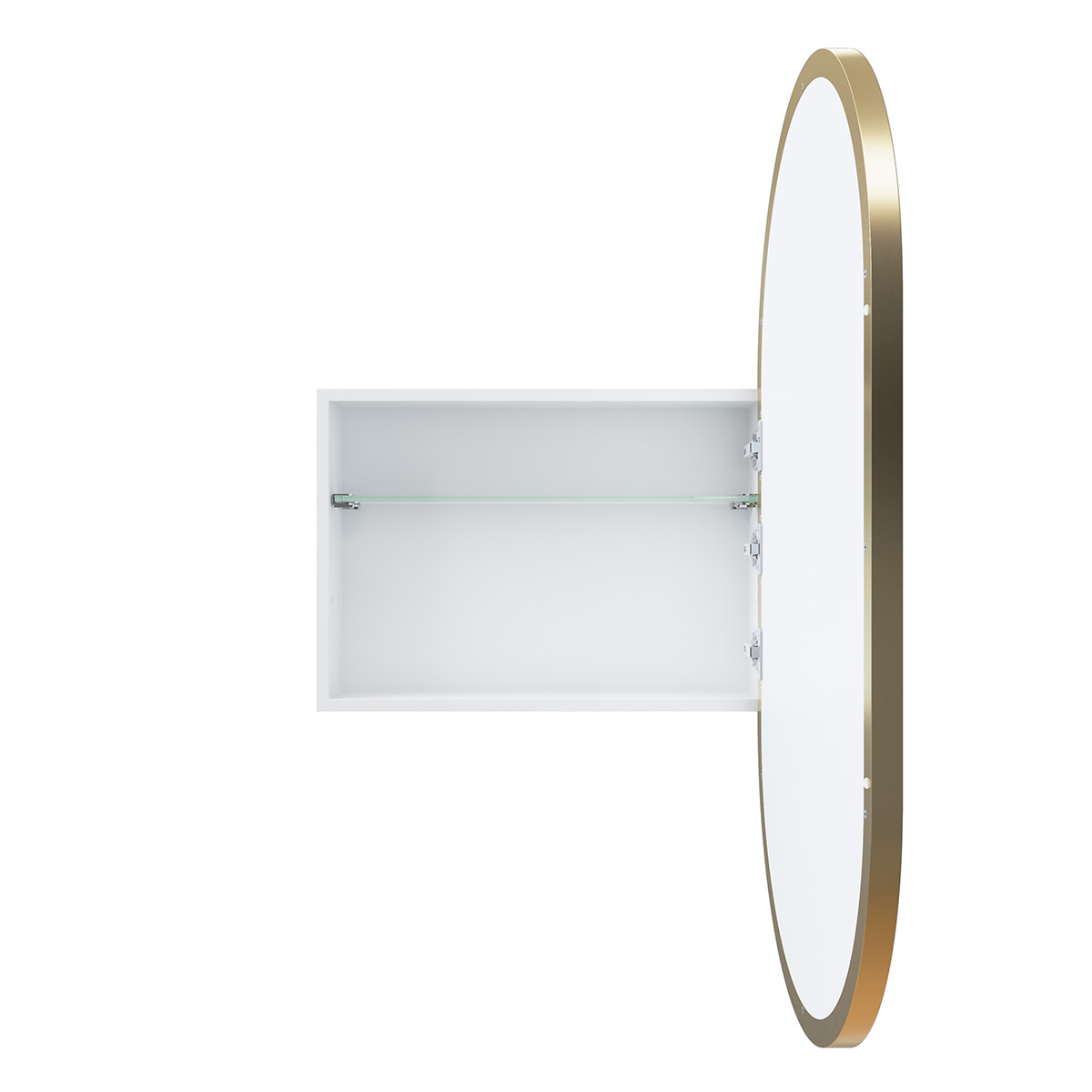 Nia Steel Frame Pill Medicine GlassWarehouse.us