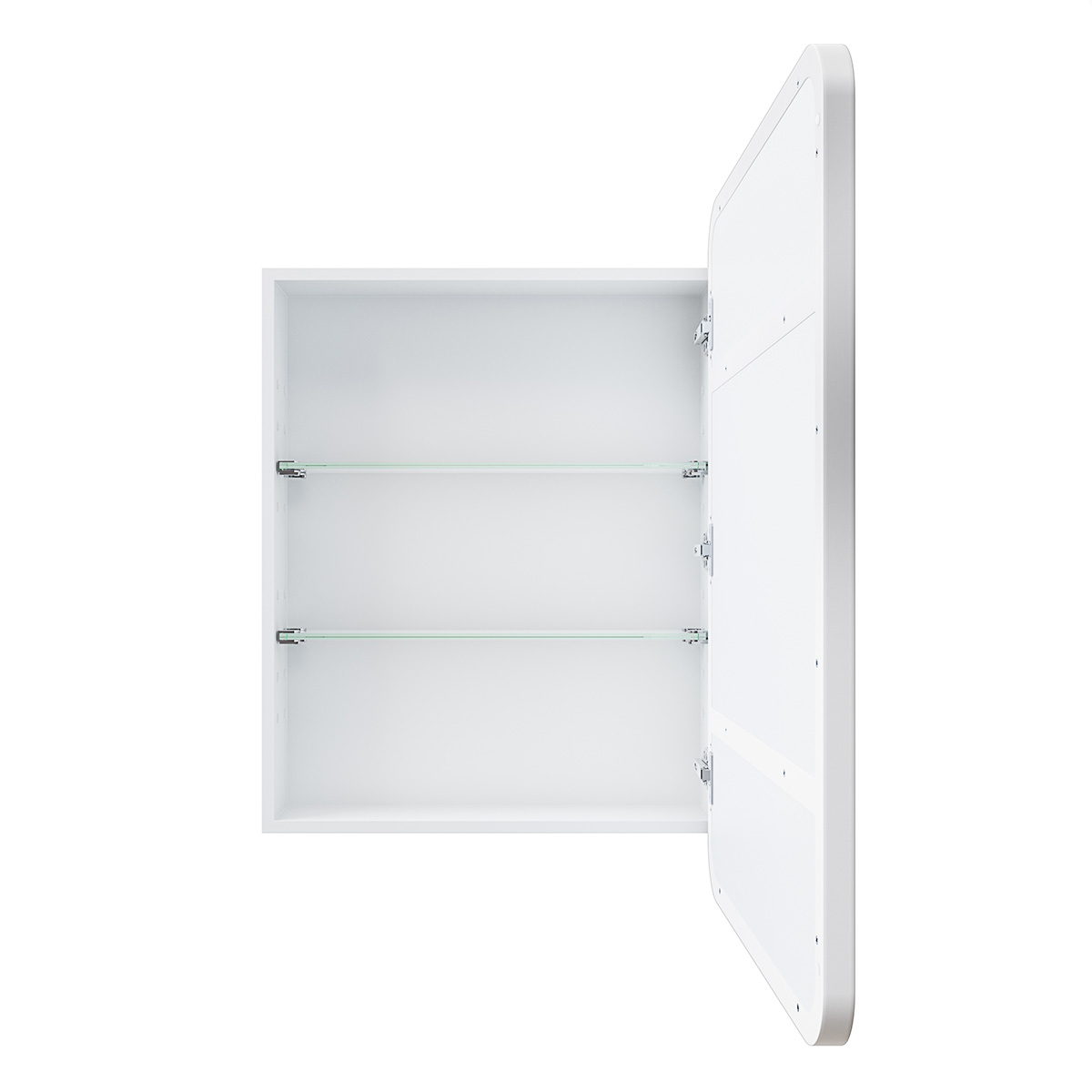 Calla Steel Frame Square Medicine GlassWarehouse.us