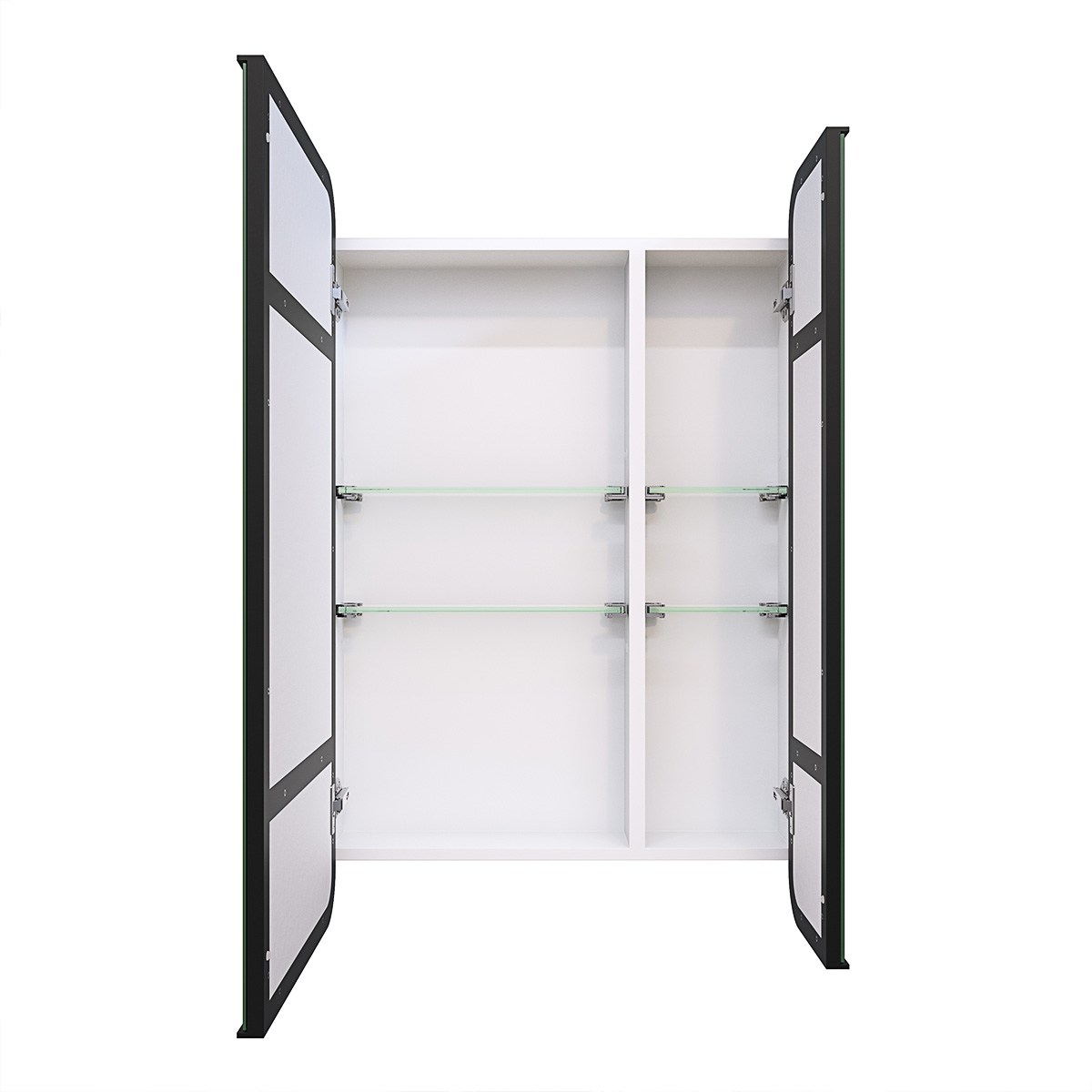 Calla Steel Frame Square Medicine GlassWarehouse.us