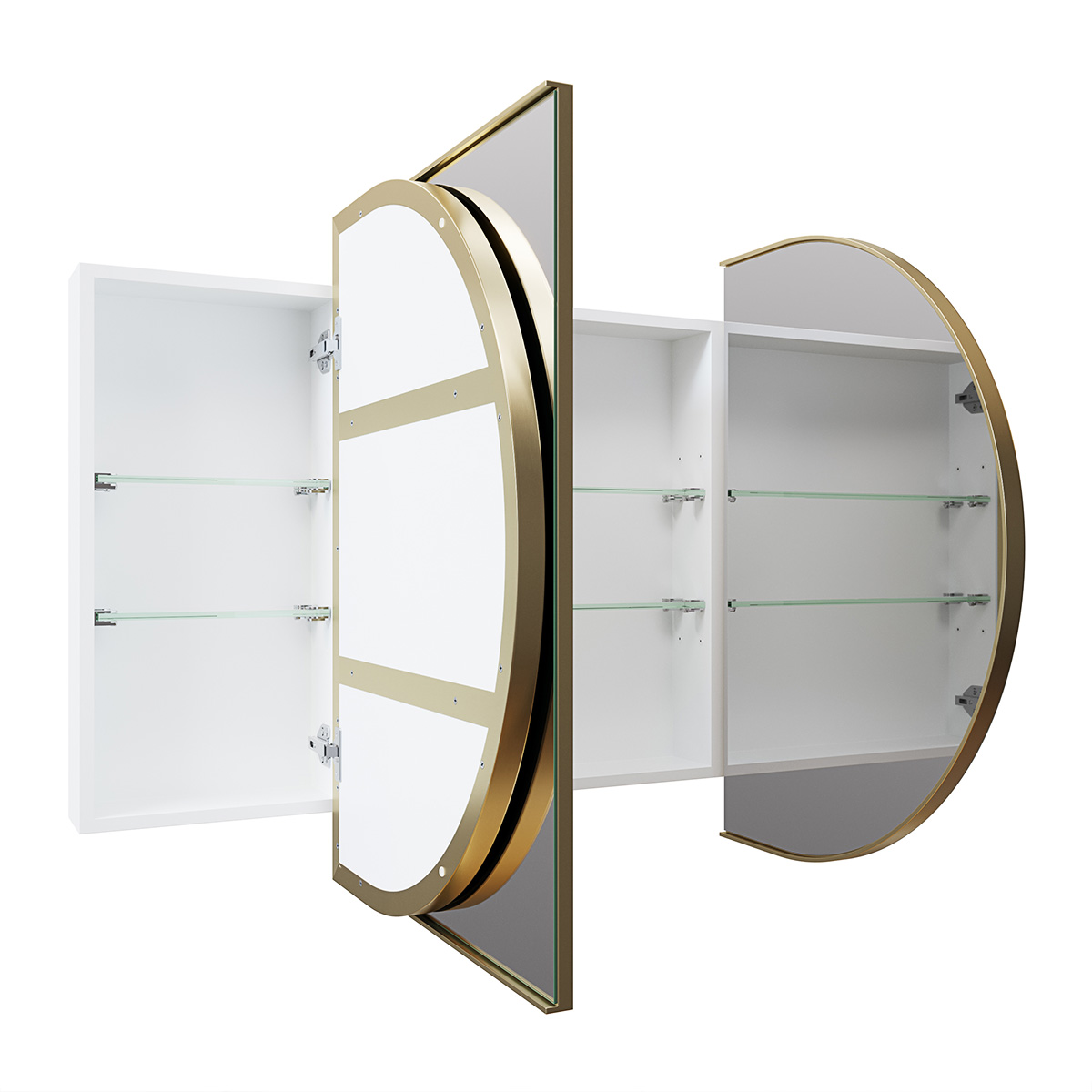 Nia Steel Frame Pill Medicine GlassWarehouse.us