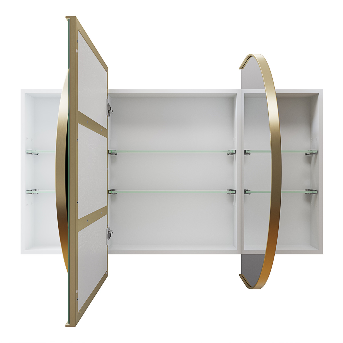 Nia Steel Frame Pill Medicine GlassWarehouse.us