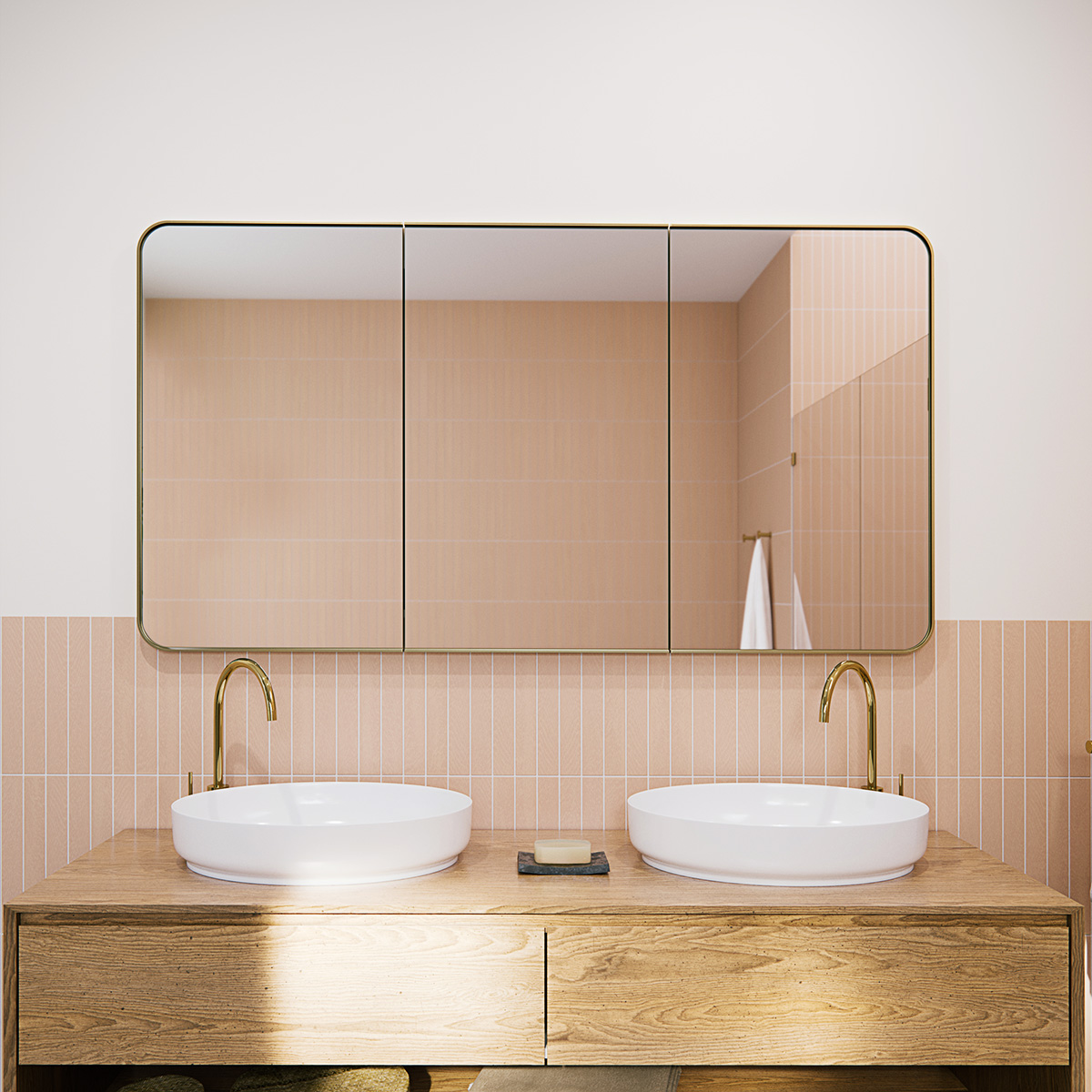 Calla Steel Frame Square Medicine GlassWarehouse.us